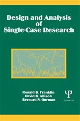 Book cover of Design and Analysis of Single-Case Research by Ronald D. Franklin