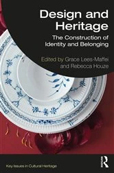 Book cover of Design and Heritage by Grace Lees-Maffei