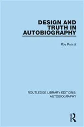 Book cover of Design and Truth in Autobiography by Roy Pascal