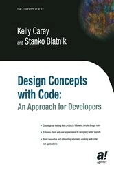 Book cover of Design Concepts with Code by Stanko Blatnik