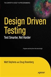 Book cover of Design Driven Testing by Matt Stephens