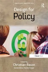 Book cover of Design for Policy by Christian Bason