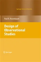Book cover of Design of Observational Studies by Unknown