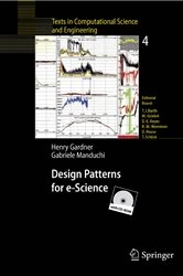 Book cover of Design Patterns for e-Science by Henry Gardner