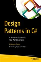 Book cover of Design Patterns in C# by Vaskaran Sarcar
