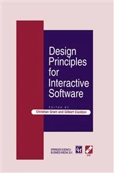 Book cover of Design Principles for Interactive Software by Gilbert Cockton