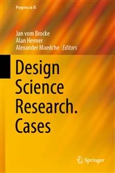 Book cover of Design Science Research. Cases by Jan vom Brocke