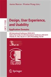 Book cover of Design, User Experience, and Usability. Application Domains by Aaron Marcus