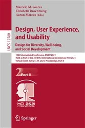 Book cover of Design, User Experience, and Usability: Design for Diversity, Well-being, and Social Development by Marcelo M. Soares