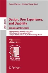 Book cover of Design, User Experience, and Usability: Designing Interactions by Aaron Marcus
