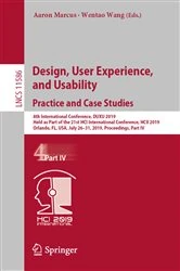 Book cover of Design, User Experience, and Usability. Practice and Case Studies by Aaron Marcus
