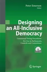 Book cover of Designing an All-Inclusive Democracy by Peter Emerson