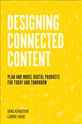 Book cover of Designing Connected Content by Carrie Hane