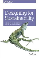 Book cover of Designing for Sustainability by Tim Frick