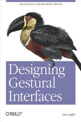 Book cover of Designing Gestural Interfaces by Dan Saffer
