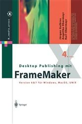 Book cover of Desktop Publishing mit FrameMaker (4th ed.) by Jürgen Gulbins