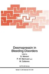 Book cover of Desmopressin in Bleeding Disorders by G. Mariani