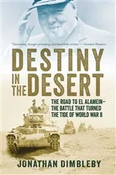 Book cover of Destiny in the Desert by Jonathan Dimbelby