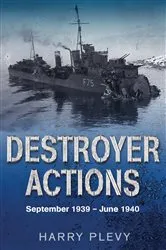 Book cover of Destroyer Actions by Harry Plevy