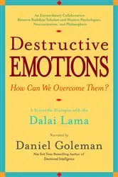 Book cover of Destructive Emotions by Daniel Goleman