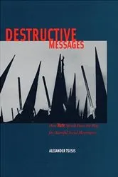 Book cover of Destructive Messages by Alexander Tsesis