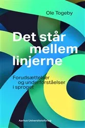 Book cover of Det står mellem linjerne by Unknown