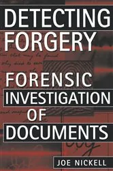 Book cover of Detecting Forgery by Joe Nickell