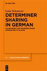 Book cover of Determiner Sharing in German by Luise Schwarzer