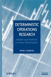 Book cover of Deterministic Operations Research by David J. Rader