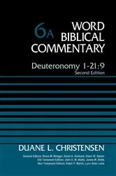 Book cover of Deuteronomy 1-21:9, Volume 6A by Duane Christensen