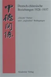 Book cover of Deutsch-chinesische Beziehungen 1928-1937 by Bernd Martin