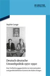 Book cover of Deutsch-deutsche Umweltpolitik 1970–1990 by Sophie Lange