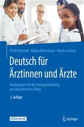 Book cover of Deutsch für Ärztinnen und Ärzte (5th ed.) by Ulrike Schrimpf