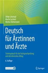 Book cover of Deutsch für Ärztinnen und Ärzte (6th ed.) by Ulrike Schrimpf