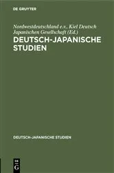Book cover of Deutsch-japanische Studien by Unknown
