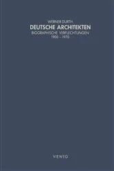 Book cover of Deutsche Architekten by Werner Durth