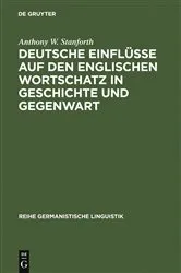 Book cover of Deutsche Einflüsse auf den englischen Wortschatz in Geschichte und Gegenwart by Unknown