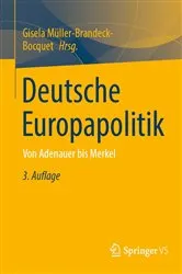 Book cover of Deutsche Europapolitik (3rd ed.) by Gisela Müller-Brandeck-Bocquet