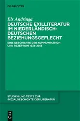 Book cover of Deutsche Exilliteratur im niederländisch-deutschen Beziehungsgeflecht by Els Andringa