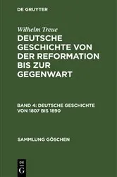 Book cover of Deutsche Geschichte von 1807 bis 1890 by Wilhelm Treue