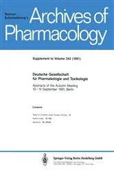 Book cover of Deutsche Gesellschaft für Pharmakologie und Toxikologie by Kenneth A. Loparo