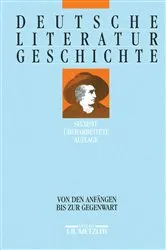 Book cover of Deutsche Literaturgeschichte (6th ed.) by Wolfgang Beutin