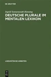 Book cover of Deutsche Plurale im mentalen Lexikon by Ingrid Sonnenstuhl-Henning