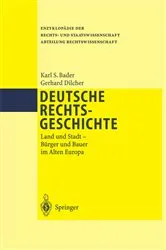 Book cover of Deutsche Rechtsgeschichte by Karl S. Bader