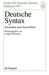 Book cover of Deutsche Syntax by Ludger Hoffmann