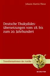 Book cover of Deutsche Thukydidesübersetzungen vom 18. bis zum 20. Jahrhundert by Johann Martin Thesz