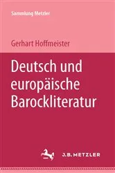 Book cover of Deutsche und europÃ¤ische Barockliteratur by Gerhart Hoffmeister