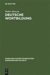 Book cover of Deutsche Wortbildung (2nd ed.) by Walter Henzen