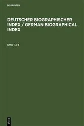 Book cover of Deutscher Biographischer Index (3rd ed.) by Victor Herrero Mediavilla