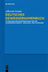 Book cover of Deutsches Gewässernamenbuch by Albrecht Greule